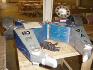 Tough as Nails with its Dutch Robot Games 2003 trophy