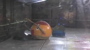 Destruct-A-Bubble in battle at Extreme Robots Gloucester in November 2025