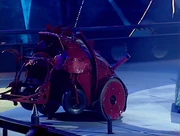 Red Dragon finds itself on the arena spikes