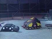 Dreadnaut lies immobile as Cruella beats WYSIWYG to the ball