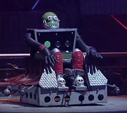 Death Warmed Up in the arena