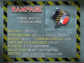 Rampage stats