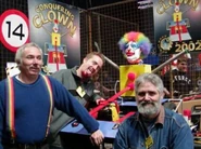 ConqClownTeam.jpg (59 KB) The Team in the pits without the colourful shirts in Season 2