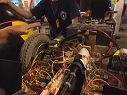 The team show the internals of Dreadnaut in Series 2