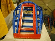 The chassis of the rebuilt M2 during construction