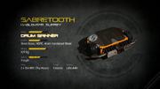 Sabretooth s9 stats