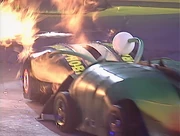 Miss Ile's eye is burnt off