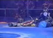 Pika 3 caught on the front of Refbot