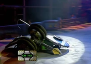 13 Black carries Stinger into the CPZ