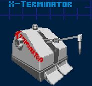 X-Terminator in Robot Wars: Metal Mayhem