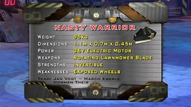 Nasty warrior stats