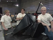 The team with Sgt. Meikle