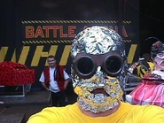 Vinnie Blood as "The Human Pinball"