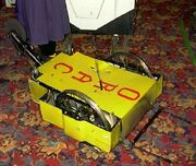 ORAC at the Rover Model Show in Oxford following Series 2