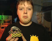 Anthony Pritchard with Anty B