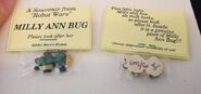 Miniature Milly-Ann Bug replicas made by Martin Dawson