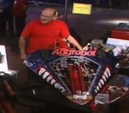 Aggrobot 3 without its top in Series 6