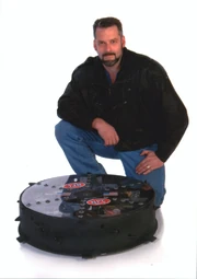 Brian Nave with Phrizbee