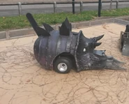 The Cyberigs-restored Matilda replica at RoboNerd 2019