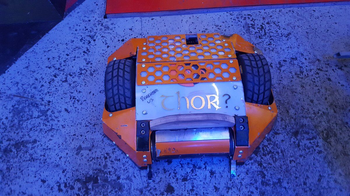 Concussion clearance robot wars