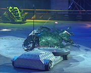 Hypno-Disc tears the backend of Robogeddon