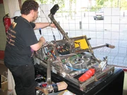 The internals of Splinter, with Leo van Miert, in 2004