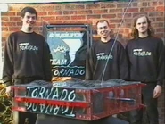 Team Tornado after their Series 4 audition