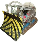 Minimoth, the team's featherweight version of Behemoth