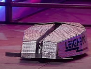 Leighbot in the arena