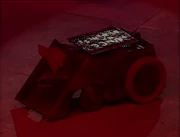 Prince of Darkness in the arena with a new paint scheme
