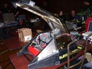 Turbulence in 2006, post-UK Championships with gold armour plating and flipper