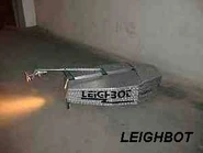 Leighbot during a photoshoot