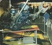 Replica of Sir Killalot; note the non-functioning claw and alternative rear bodywork