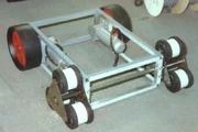 The chassis of Tantrum during construction
