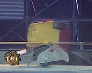 Chaos 2 hurls Firestorm out of the arena