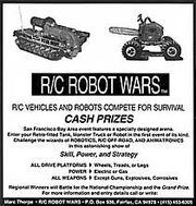 Robot Wars '94 Flyer