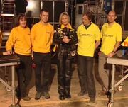 The two teams before their battle in Extreme 2