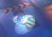 Mean Streak hits the side of S.M.I.D.S.Y