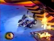 Rosie the Riveter 2 drives under Darkness, causing its discs to break off
