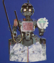 Refbot in a Robot Wars Newsletter