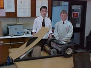 A prototype for Maximus, early in construction