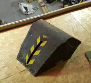 The shell of Wedgehog, under the ownership of Team MAD