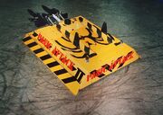 Rear view of Panic Attack in Series 4