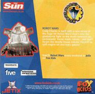 Back cover of The Sun DVD sleeve
