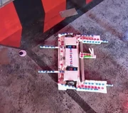 Jellyfish immobilised