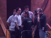 Crewmembers and Random Violence Technologies discuss Mortis' fate