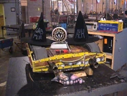 DGtrophy.jpg (174 KB) Das Gepäck in the pits with the UK vs Germany Special trophy