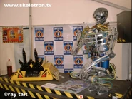 Panic Attack on display with Skeletron at an event in Kent, July 2002