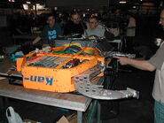 Kan-Opener D-spec at the Dutch Robot Games in 2003