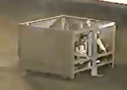 Pokey's 1997 incarnation from the front; note the missing armor panels